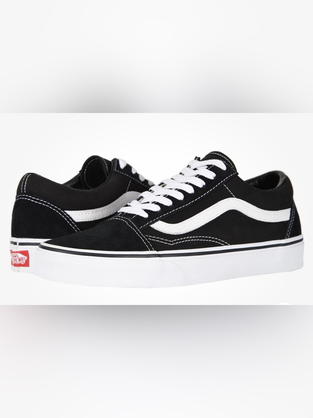 Vans Old Skool Women's Low-Top Sneakers in Black and White